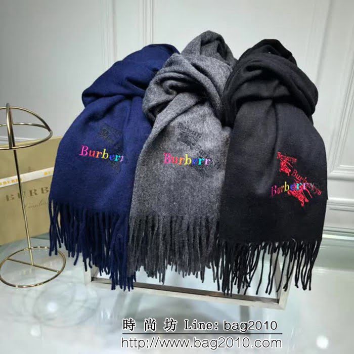 BURBERRY巴寶莉頂級原單 羊絨水波紋大披肩 LLWJ6158